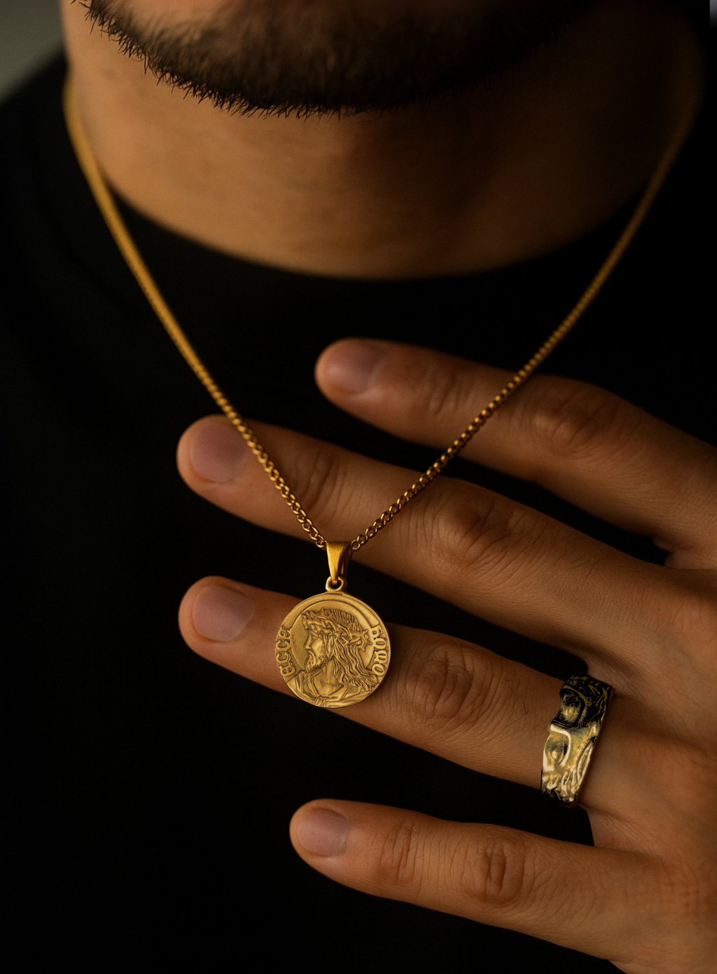 JESUS QUARTER NECKLACE