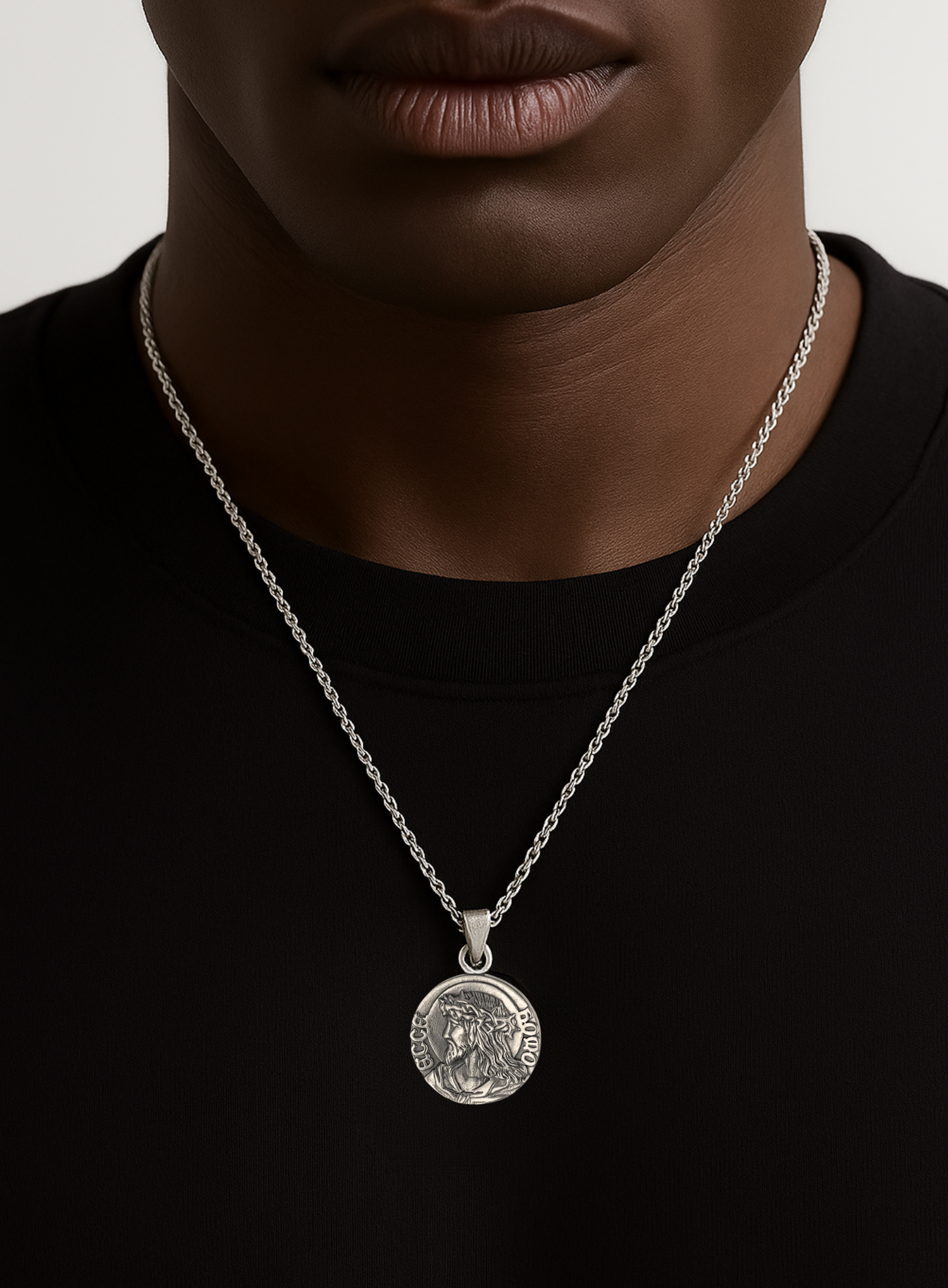 JESUS QUARTER NECKLACE