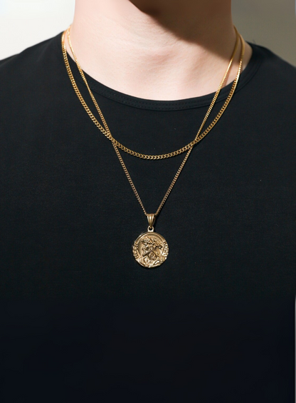 JESUS QUARTER NECKLACE