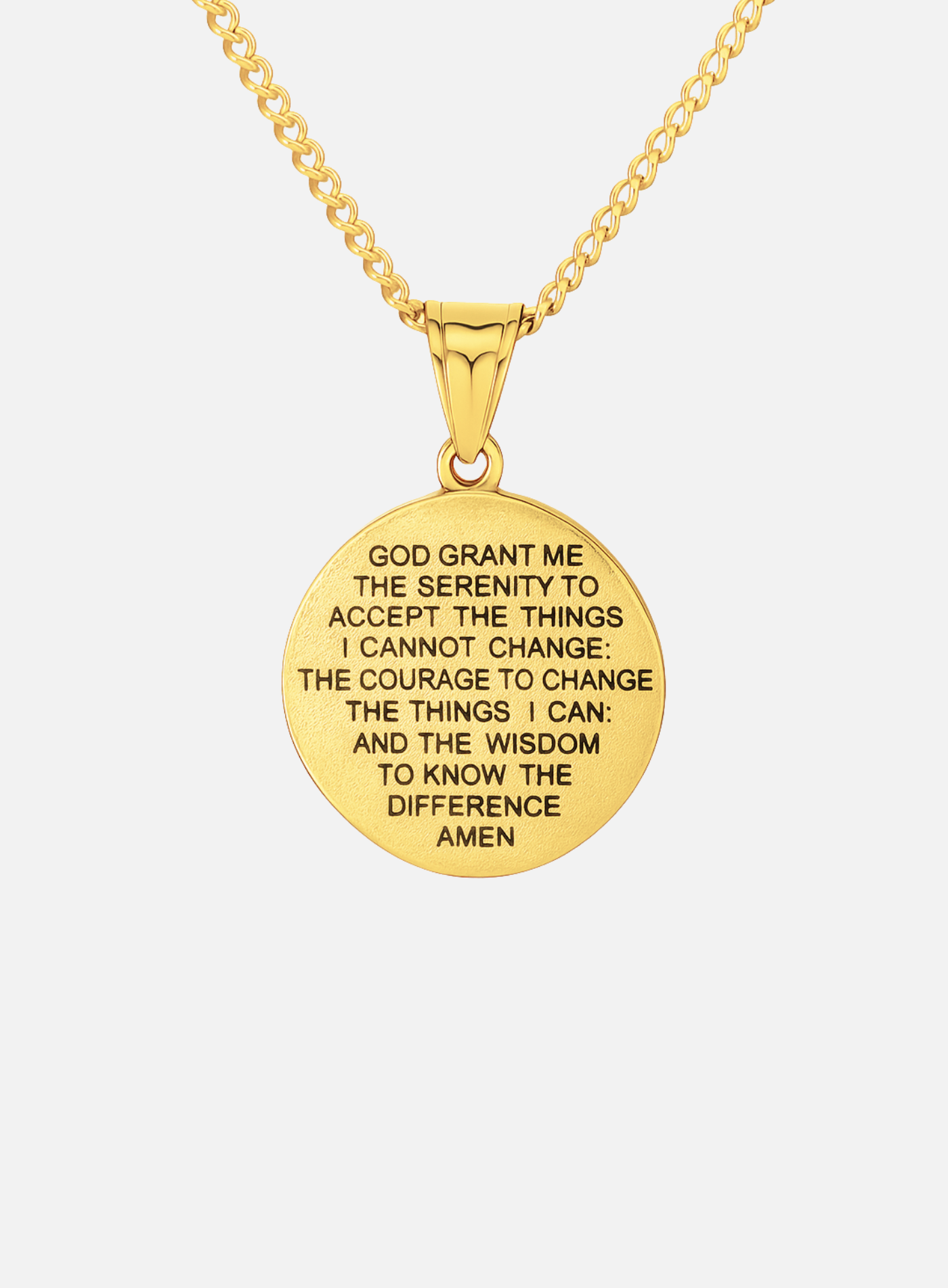 JESUS QUARTER NECKLACE