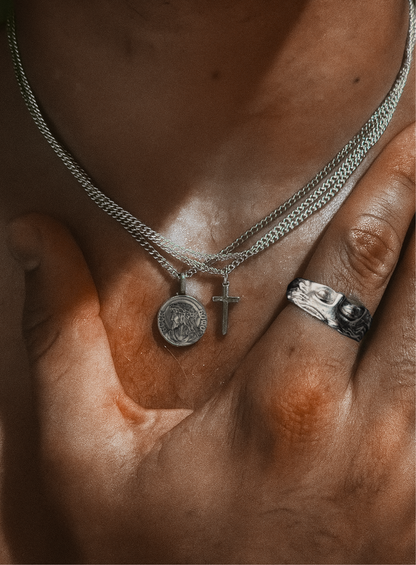 JESUS QUARTER NECKLACE